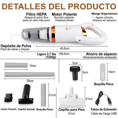 FlexVac™ Aspiradora 3 en 1 | La aspiradora que se adapta a toda tu casa
