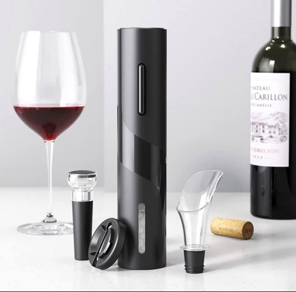 Descorchador eléctrico de Vino - EFICIENCIA CON DESIGN Y SOFISTICACIÓN