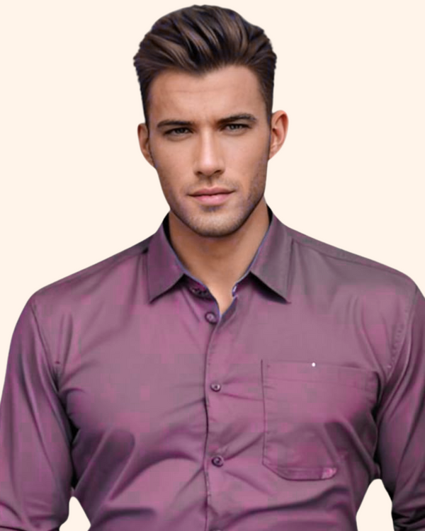 Camisa de Caballero Manga Larga - SOFISTICACIÓN & COMODIDAD